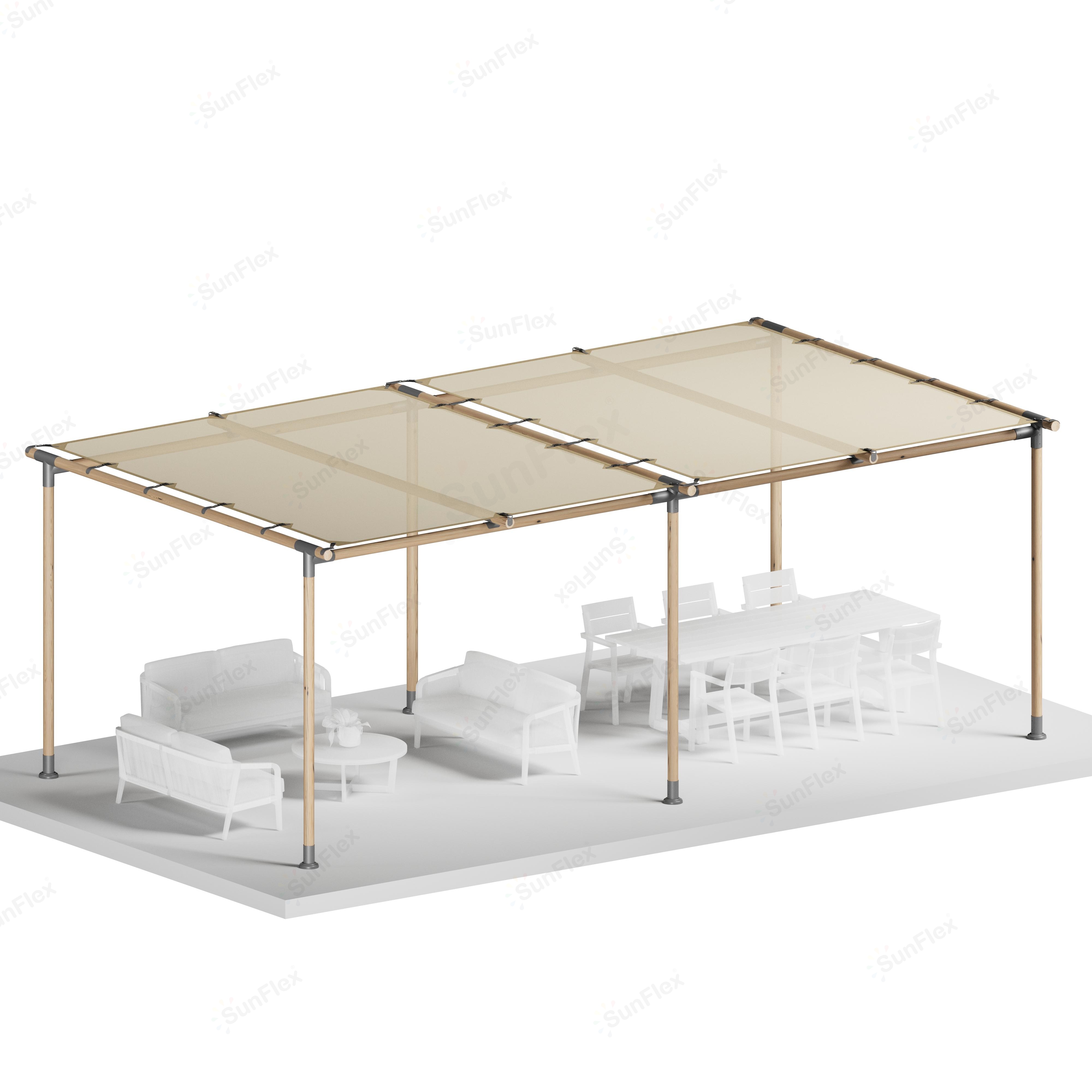 Pergola Set Including Wood