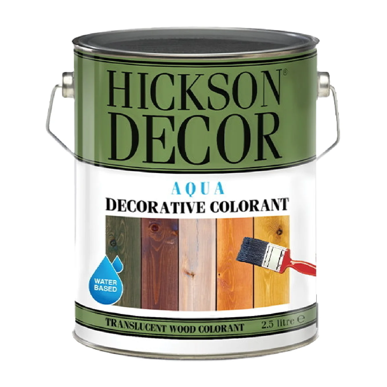 Water Based Colorant + 2 Layers of Water Based Varnish
