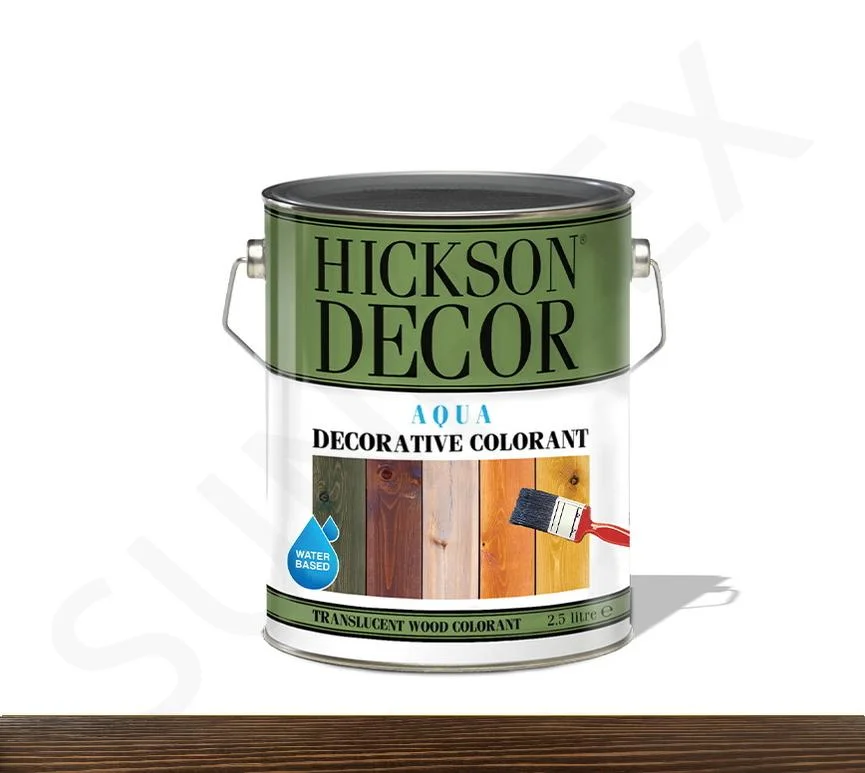 Hickson Decor® Aqua Decorative Colorant - HD 2018 Water Based Semi Transparent High Performance Wood Colourant