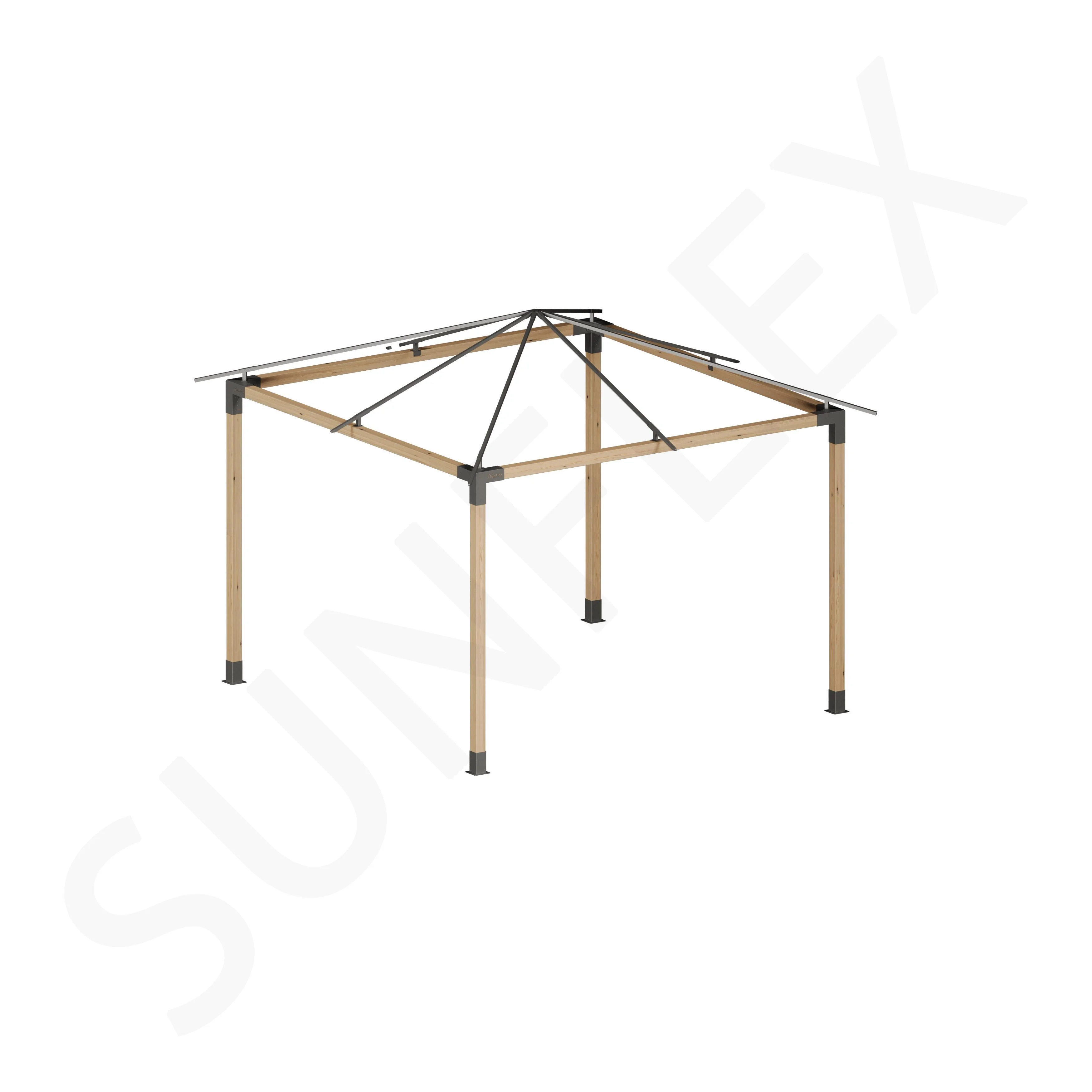 Pergola Set Including Wood