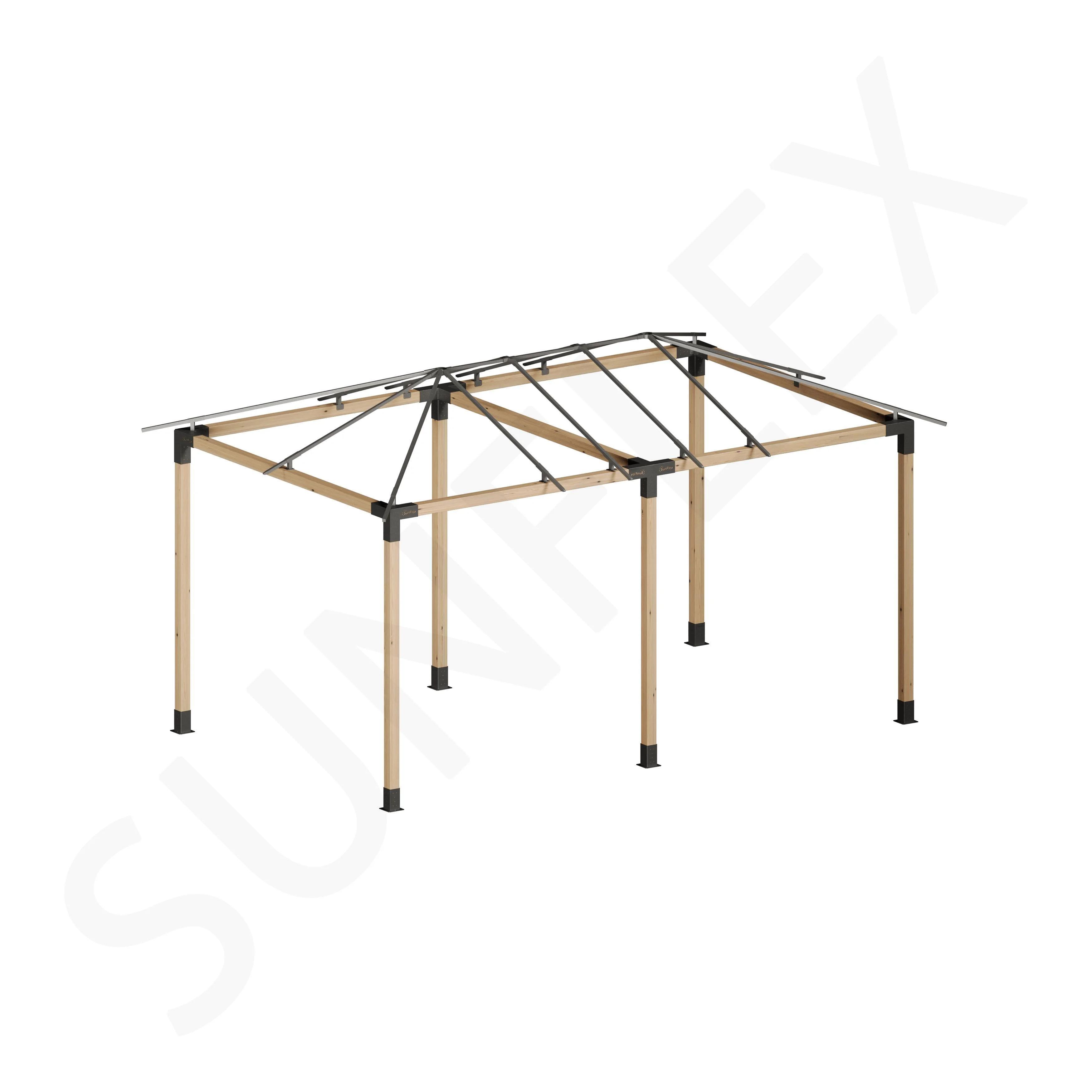 Pergola Set Including Wood