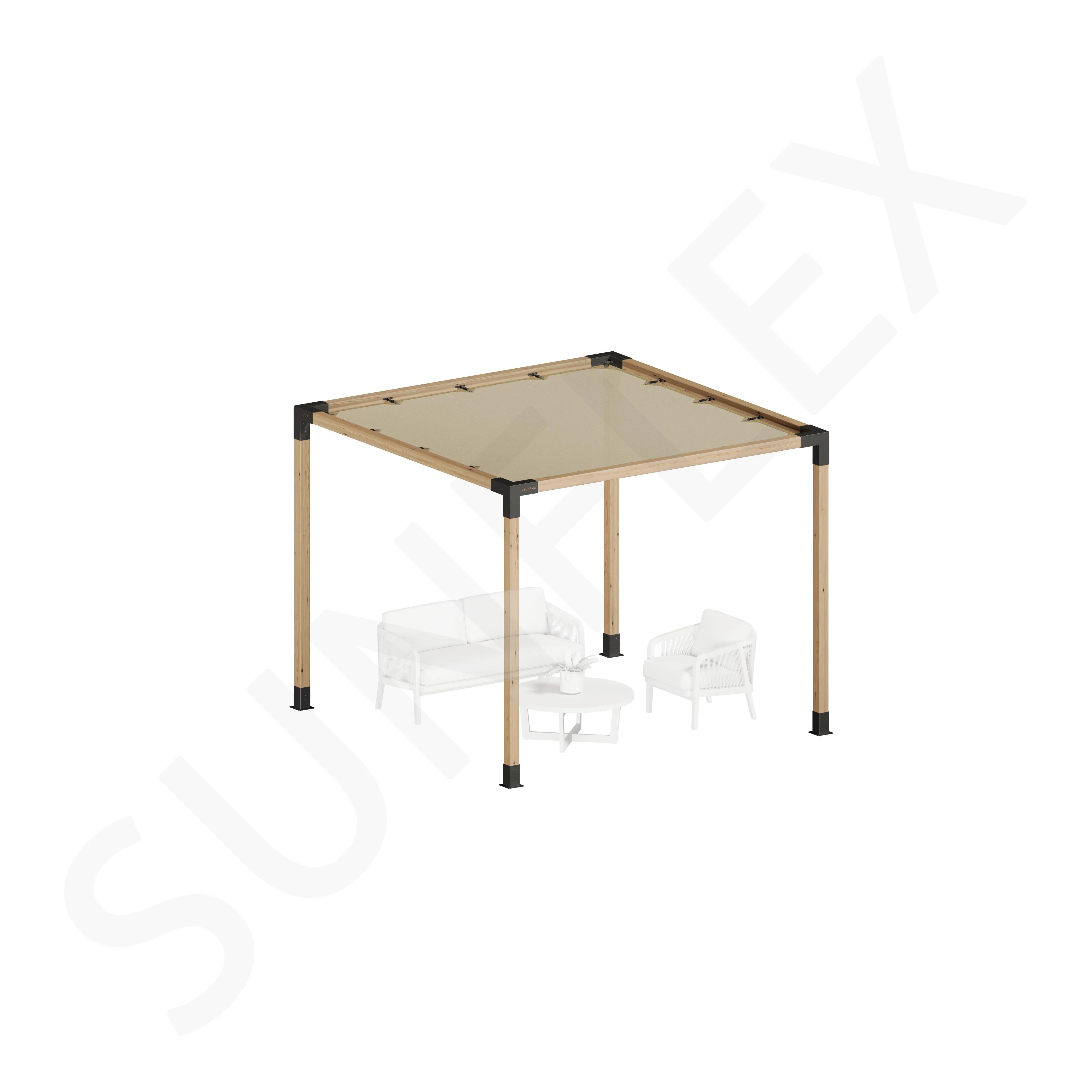 Pergola Set Including Wood
