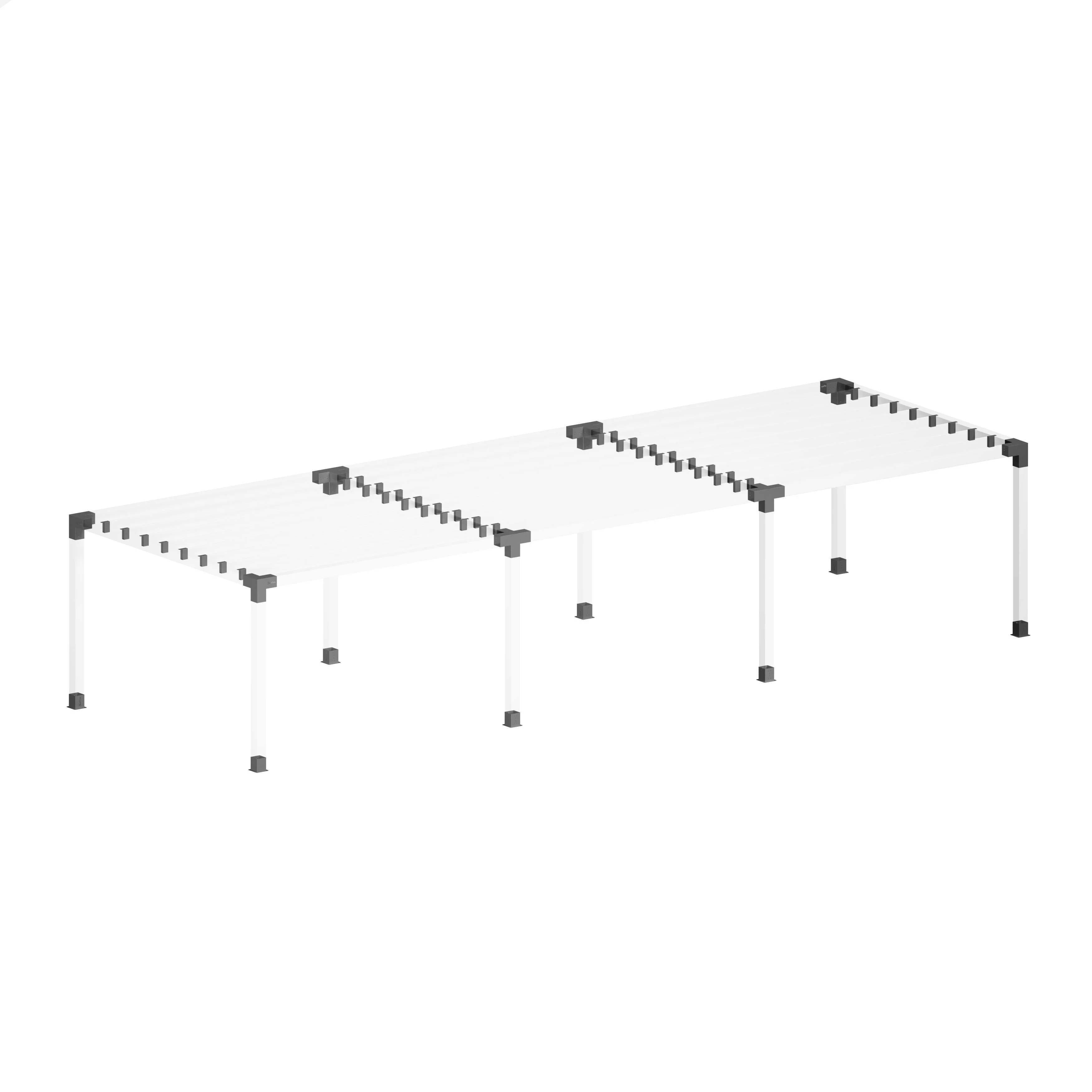 Sunflex Pergola Set Including Timber