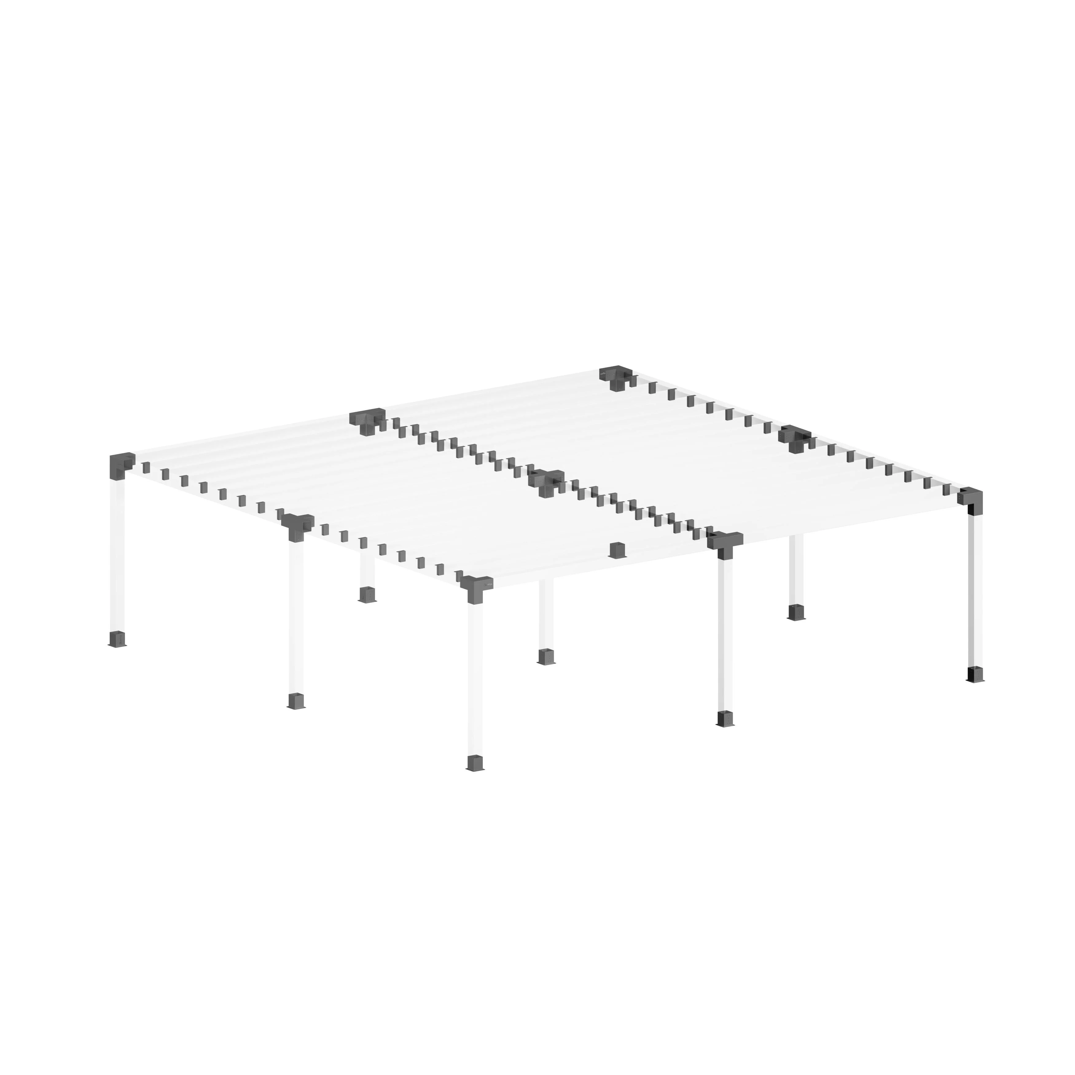 Sunflex Pergola Set Including Timber