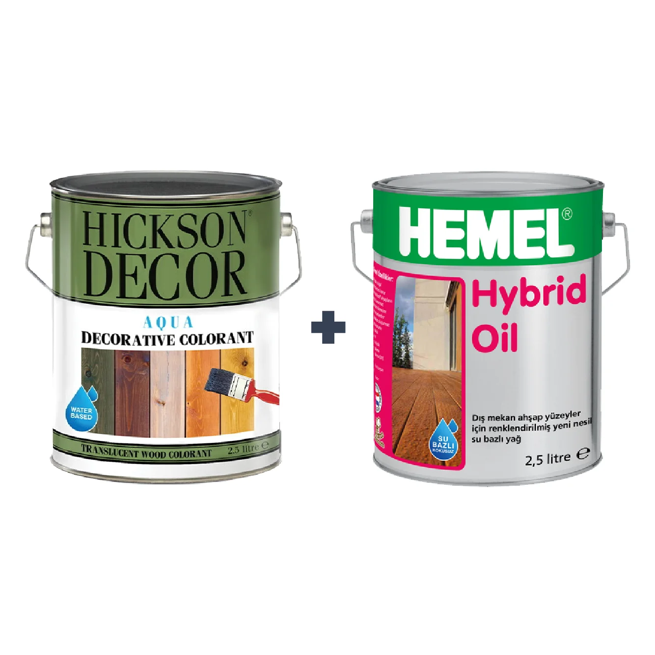 Colorant or Impregnation + 1 Layer of Natural Oil (Hybrid Oil)