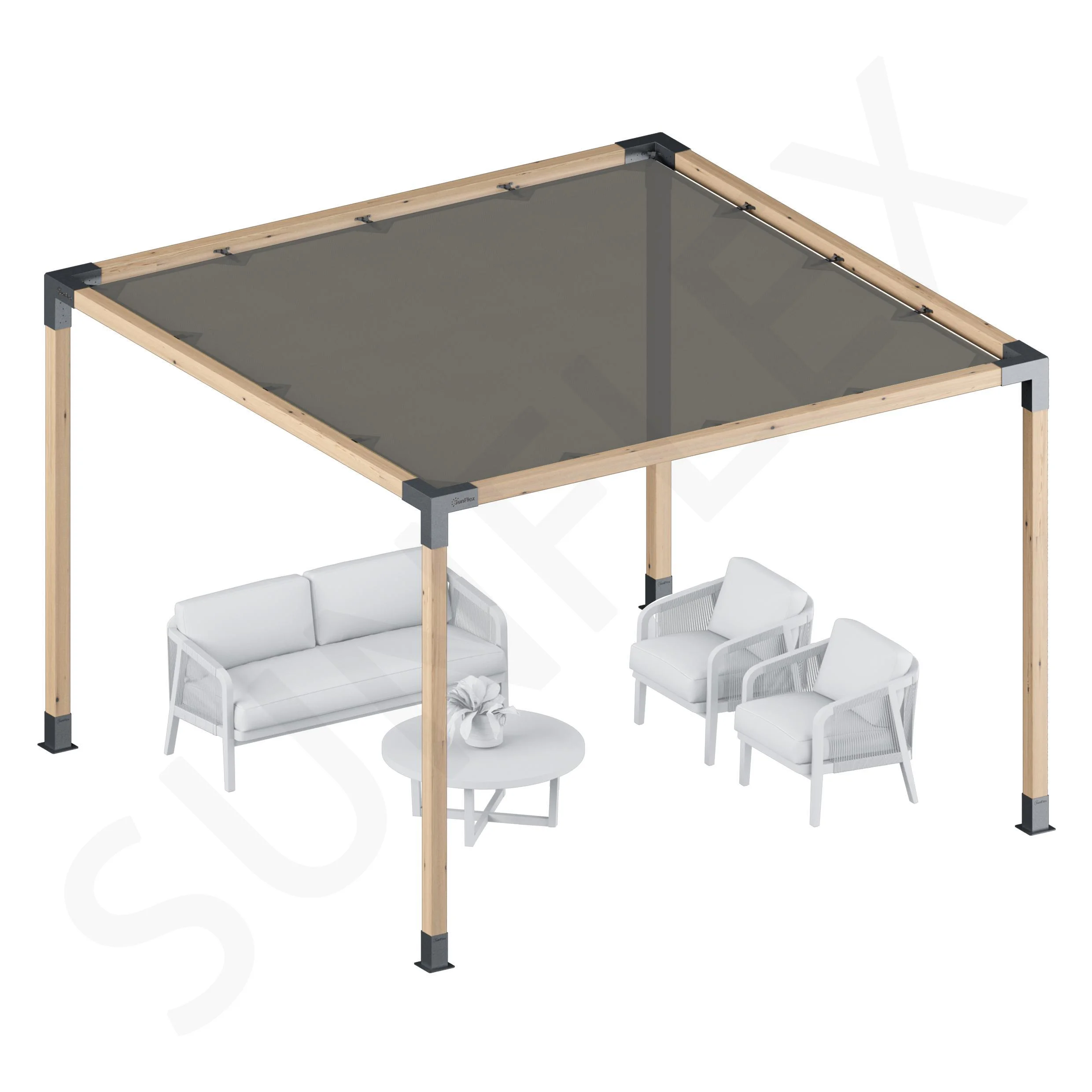 Detachable Pergola Awning
