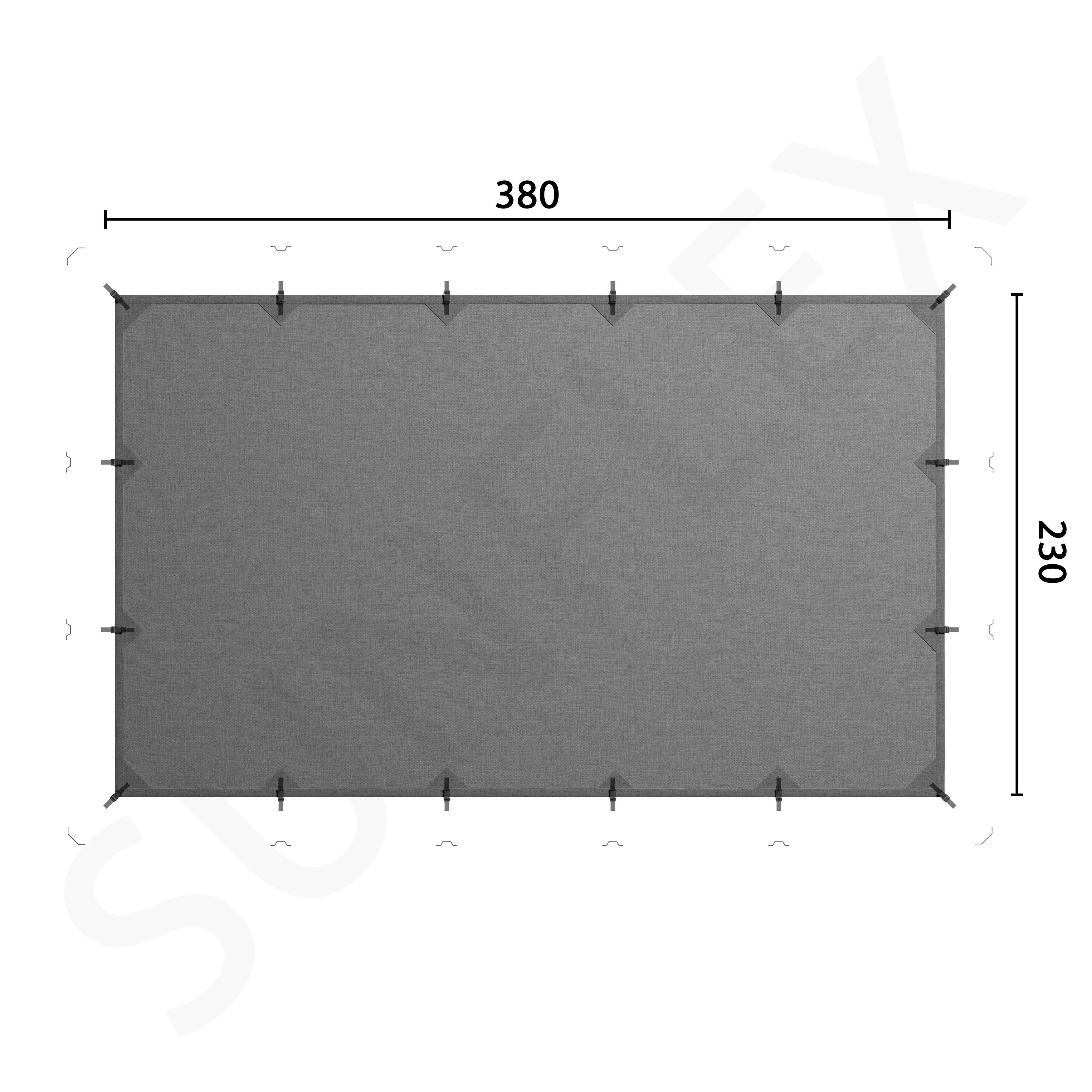 Detachable Pergola Awning