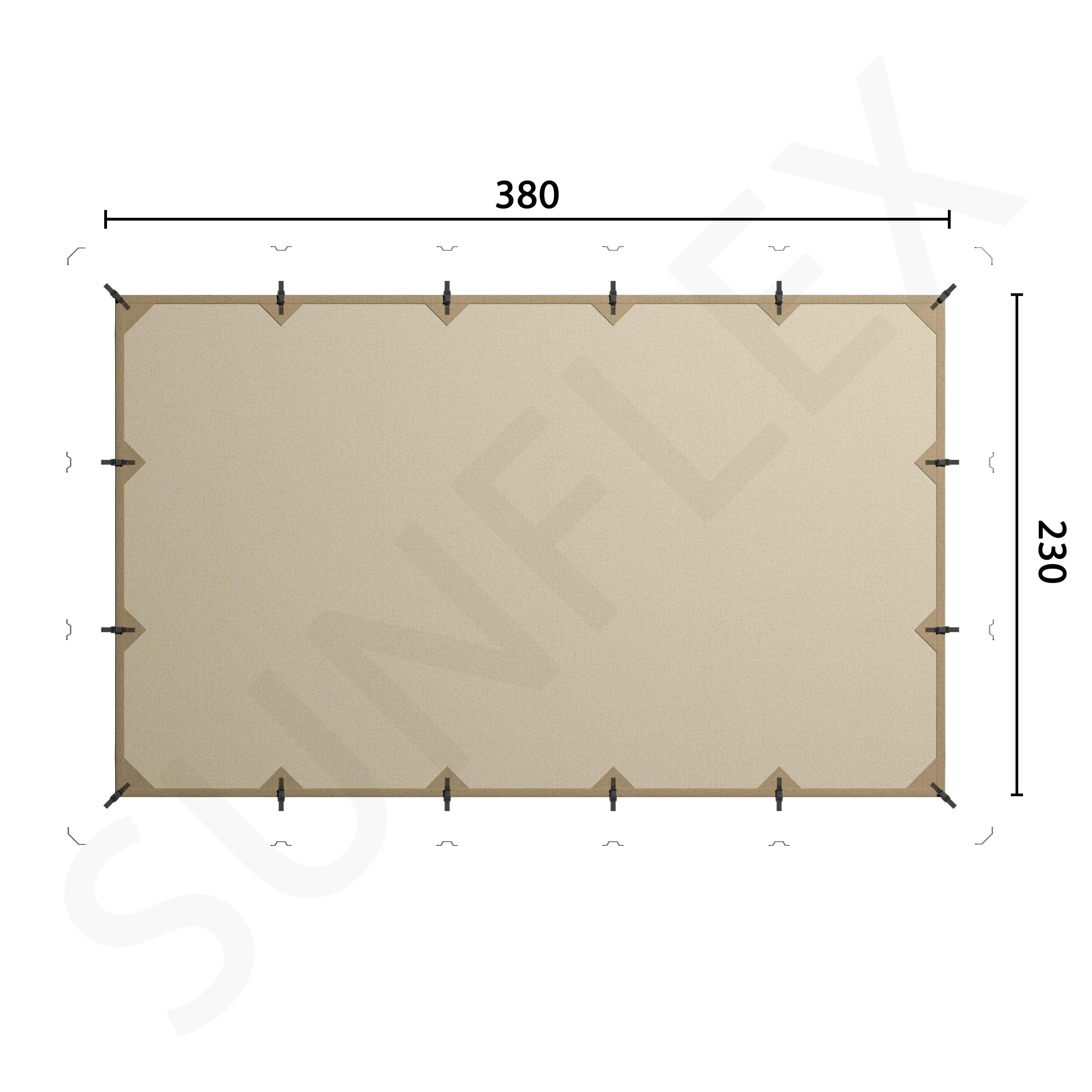 Detachable Pergola Awning