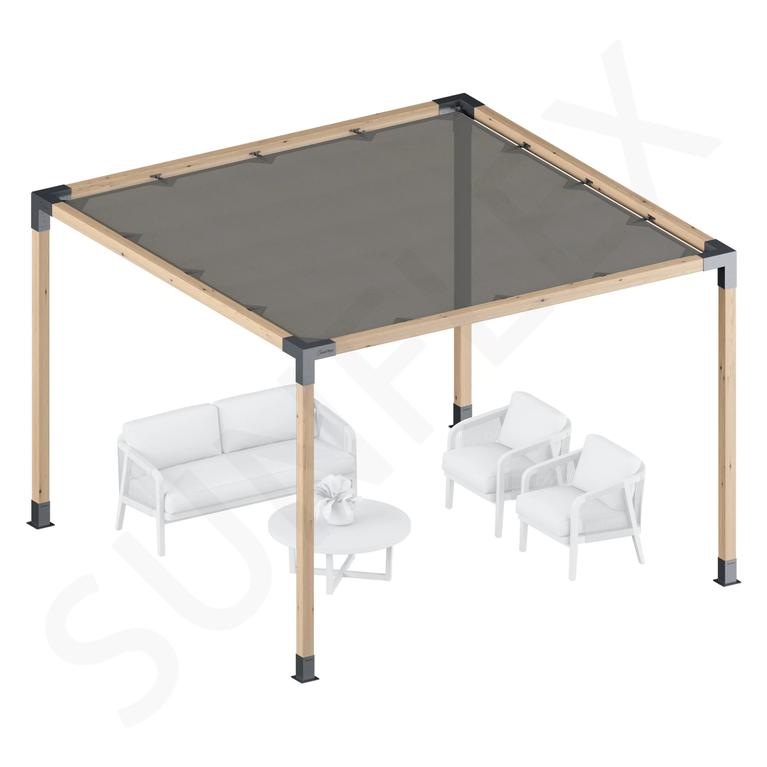 Detachable Pergola Awning