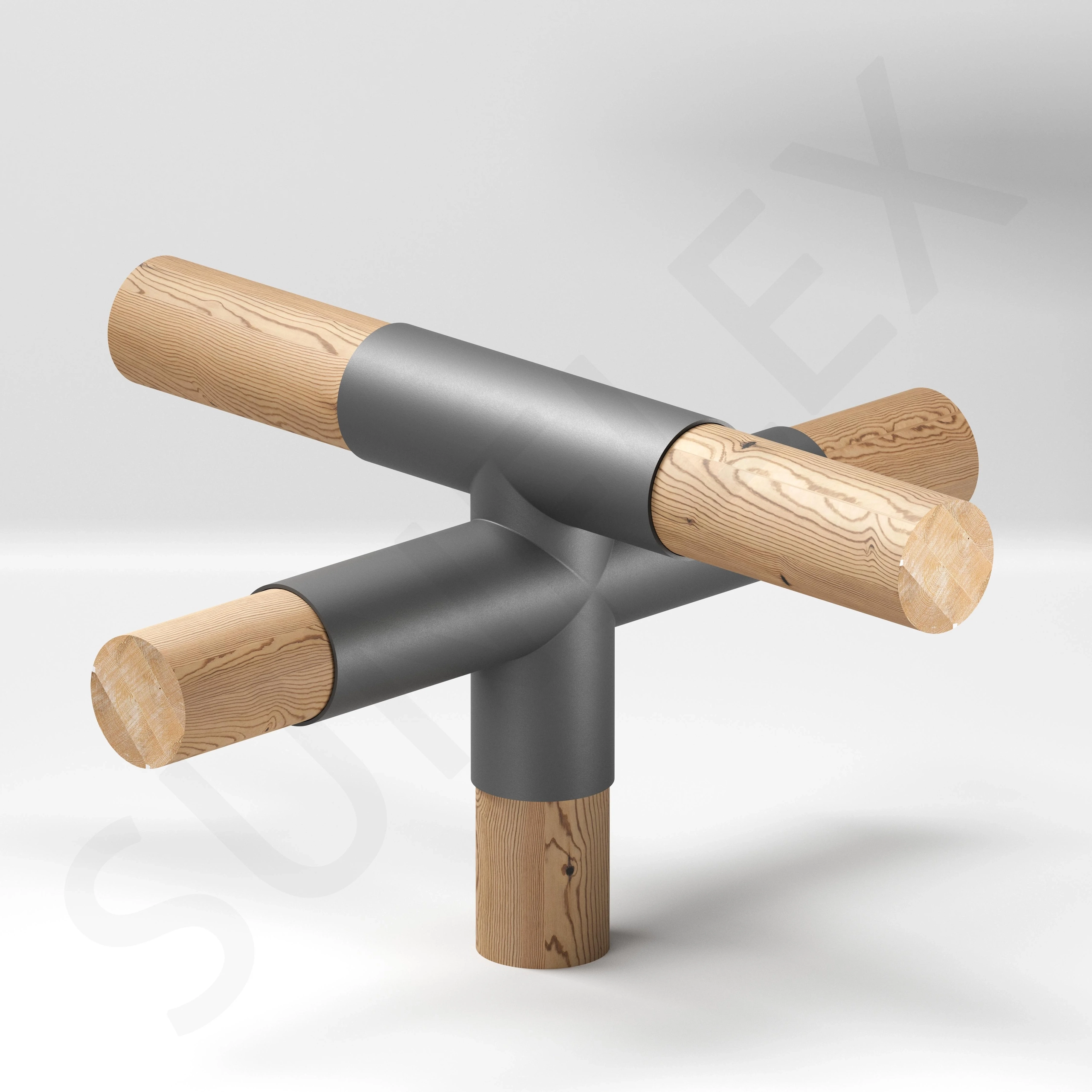 5-Arm Mid-Link Bracket - From Top