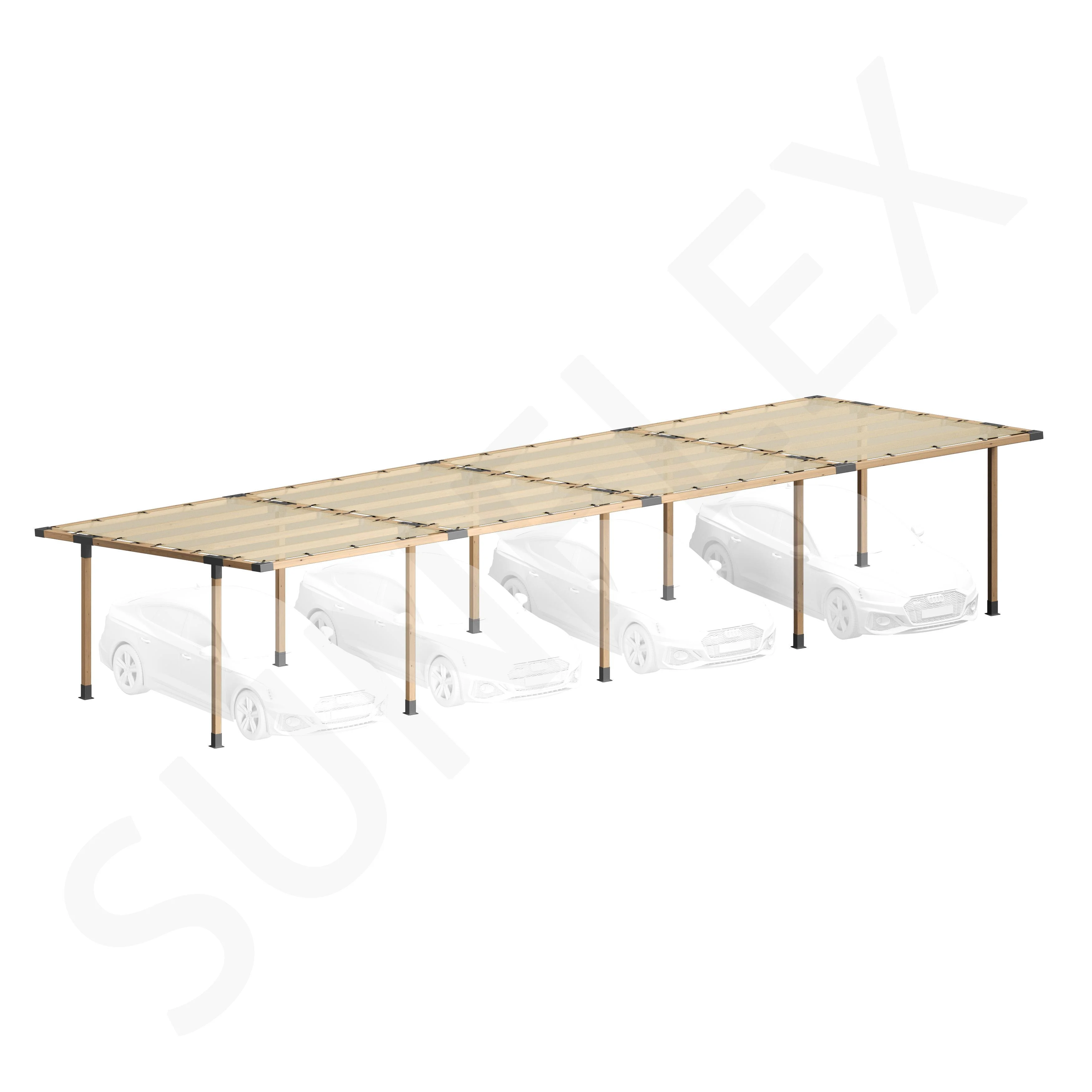 Pergola Set Including Wood