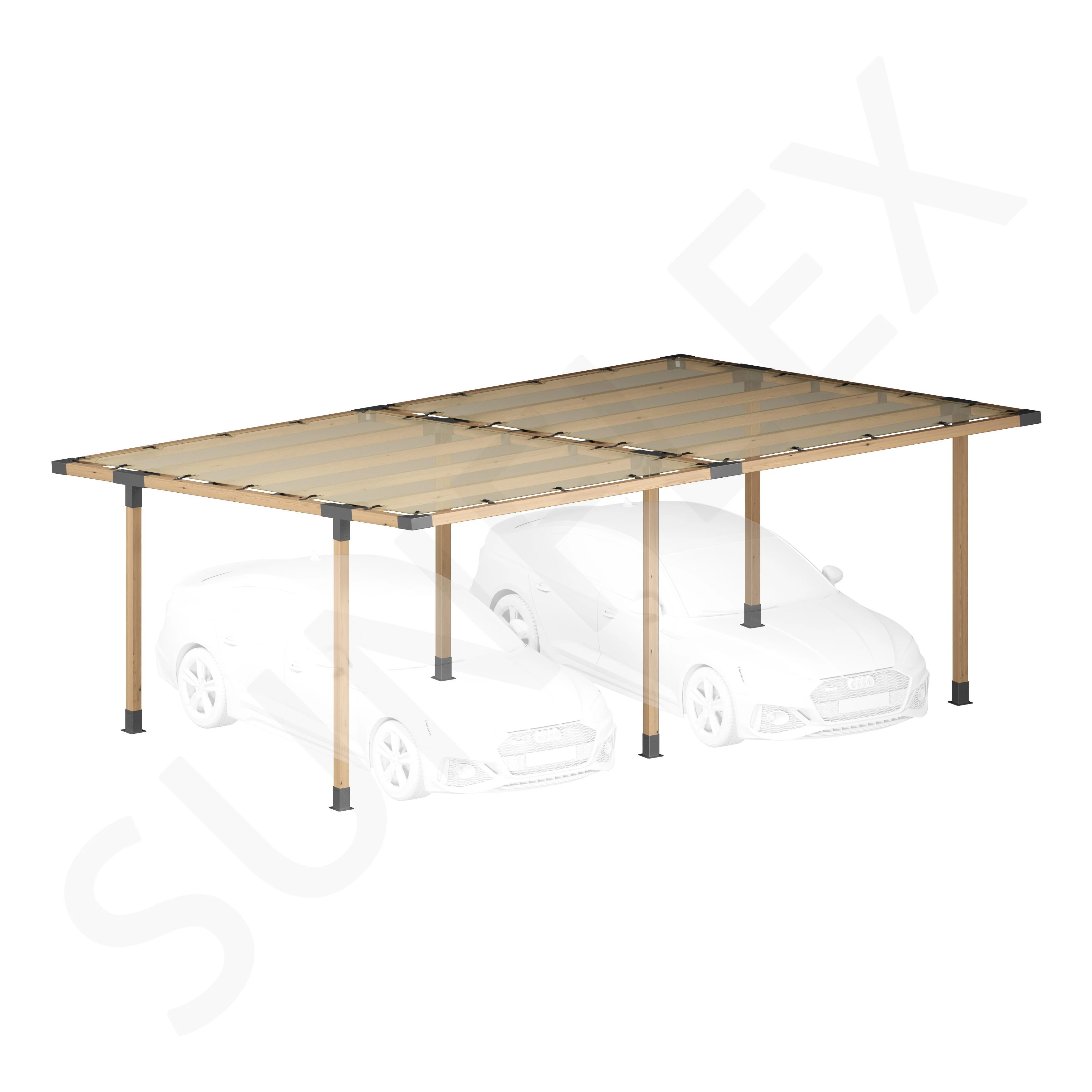 Pergola Set Including Wood
