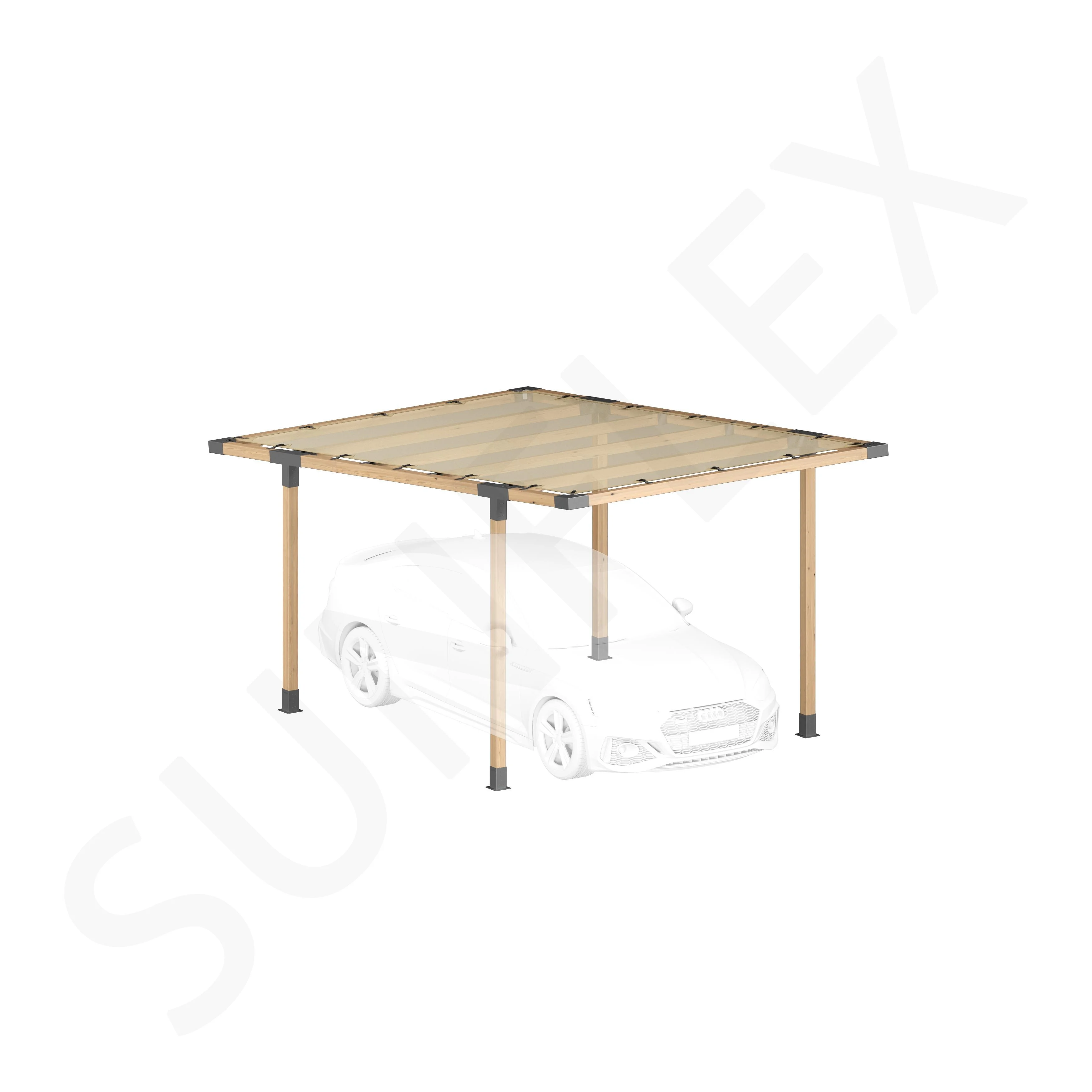 Pergola Set Including Wood