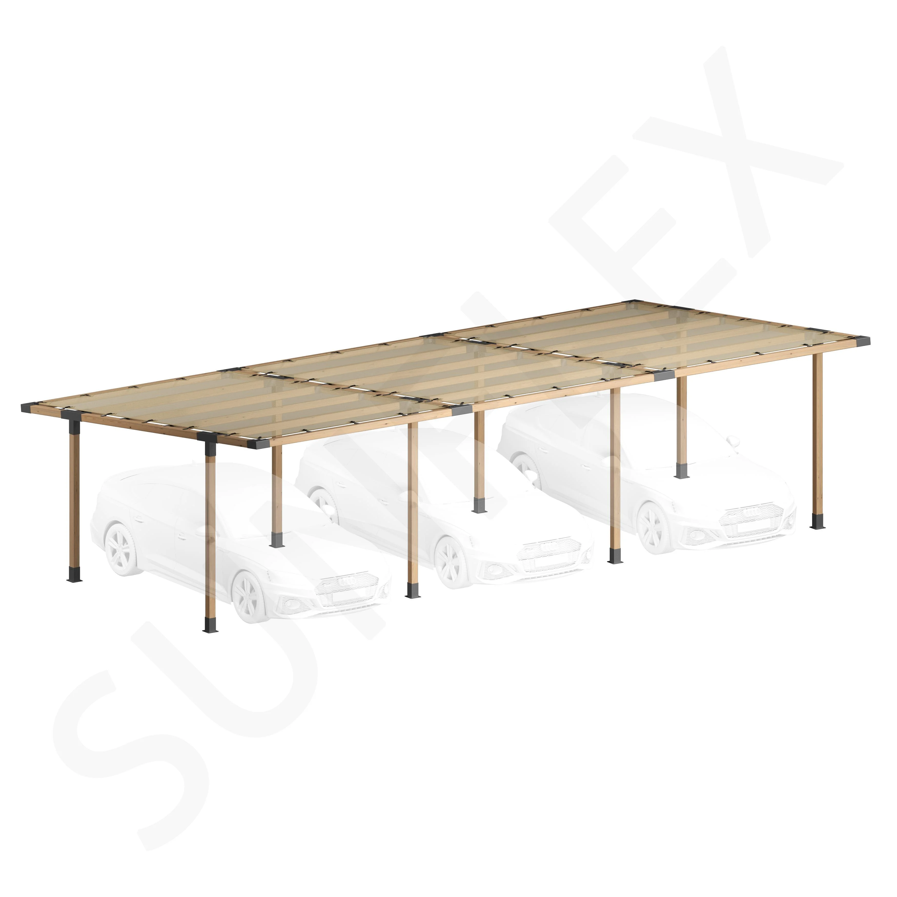 Pergola Set Including Wood