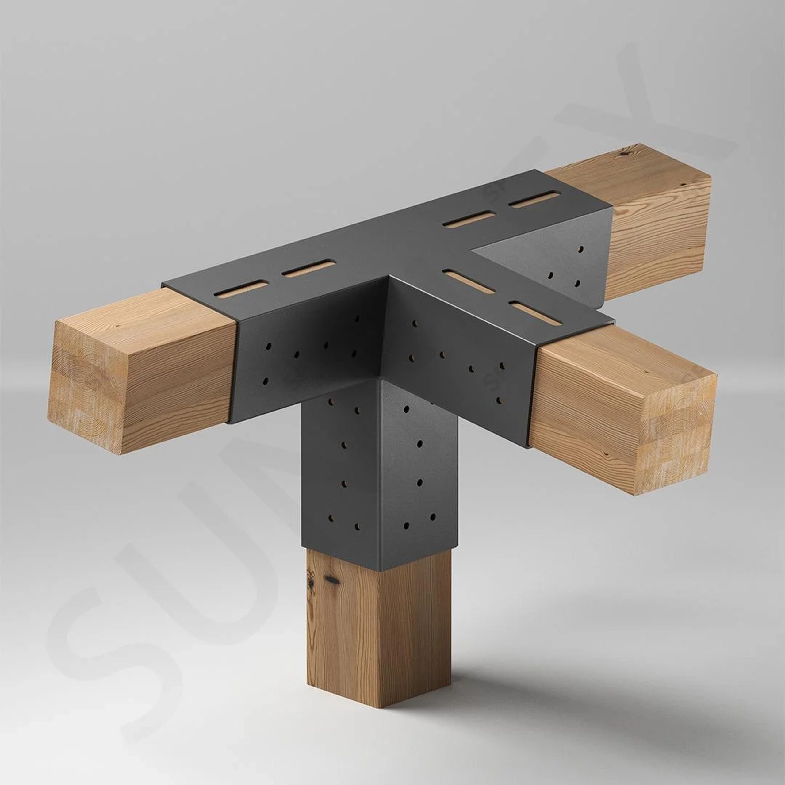 4-Arm Long Side Middle Connection