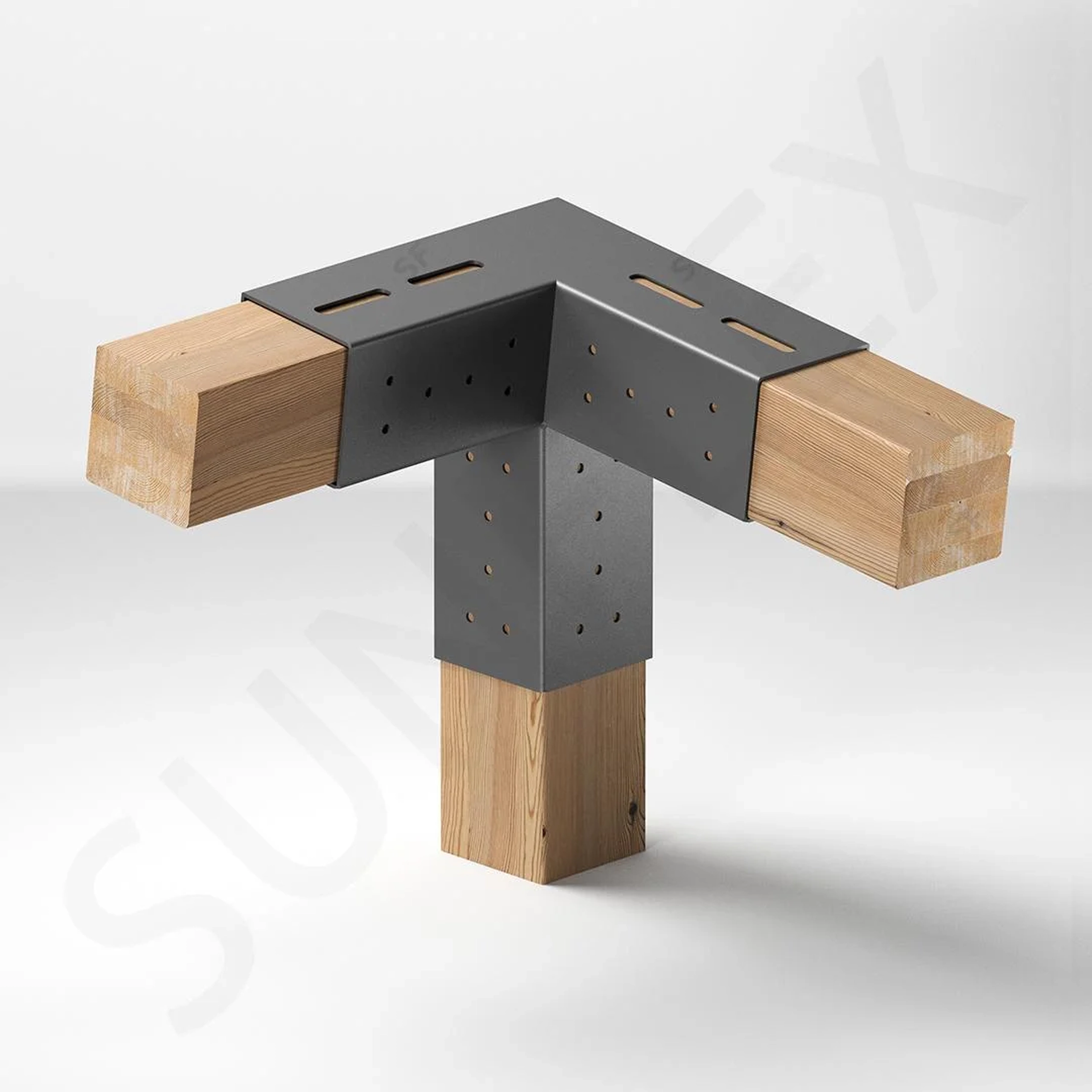 3 Arm Right Short Corner Connection