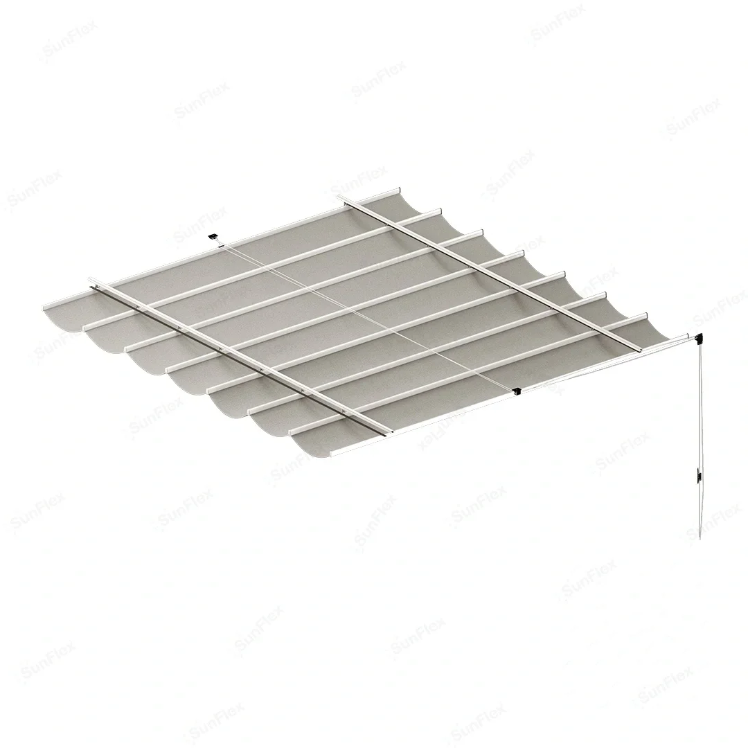 Twice 250x250 cm Klasik Pergolalar için Yağmurluk Kumaşlı