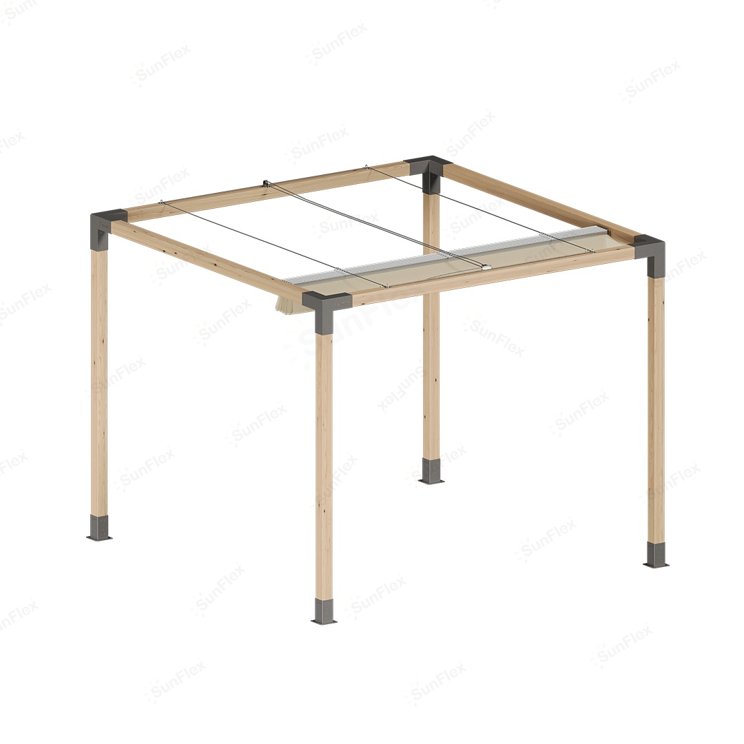 Pergola Set Including Wood