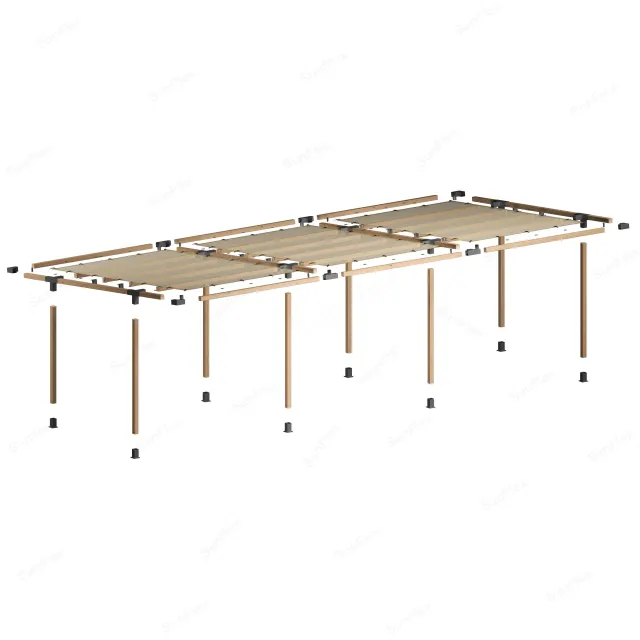 Pergola Set Including Wood