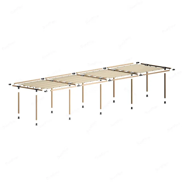 Pergola Set Including Wood