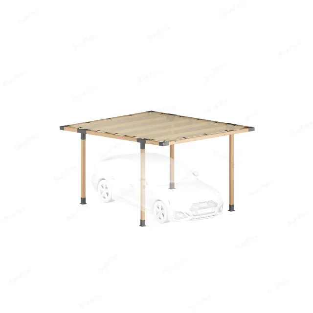 Pergola Set Including Wood