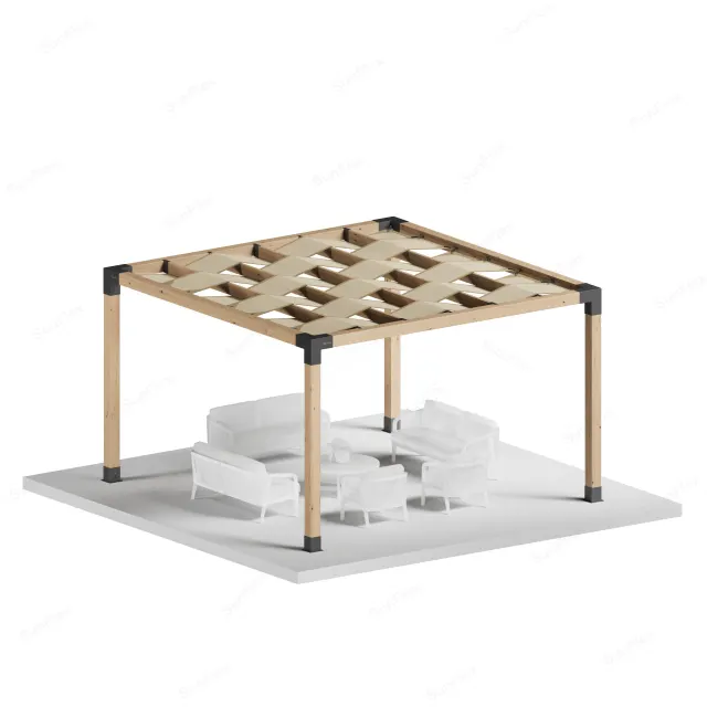 Sunflex Pergola Set Including Timber