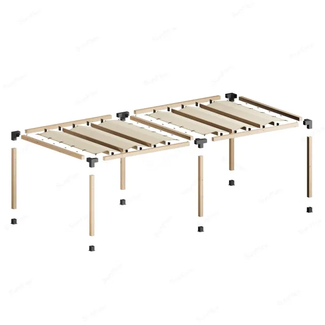 Sunflex Pergola Set Including Timber