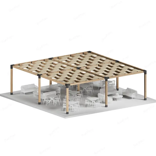 Sunflex Pergola Set Including Timber