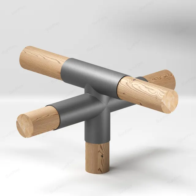 5-Arm Mid-Link Bracket - From Top