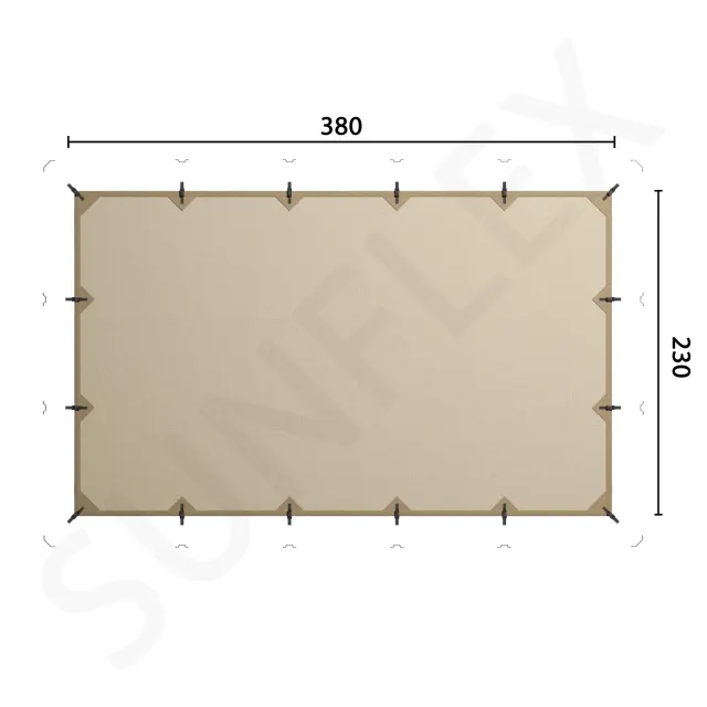 Detachable Pergola Awning