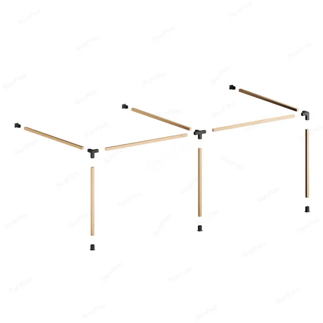 Pergola Set Including Wood